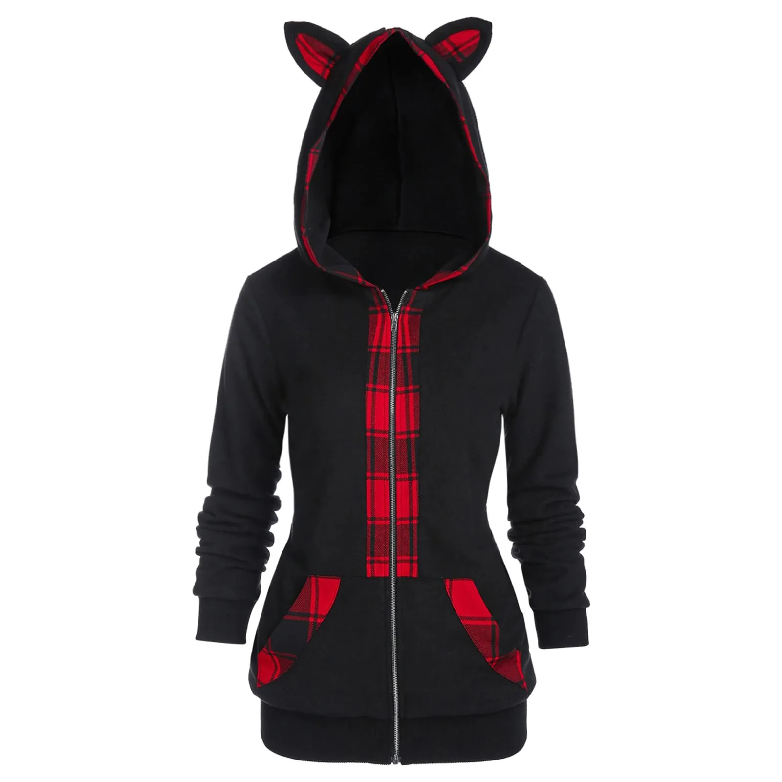 2023 Winter New Cat's Ears (Steamed Cat-ear Shaped Bread) Plaid Women's Thickened Plush Sweater
2023 Winter New Cat's Ears (Steamed Cat-ear Shaped Bread) Plaid Women's Thickened Plush Sweater
