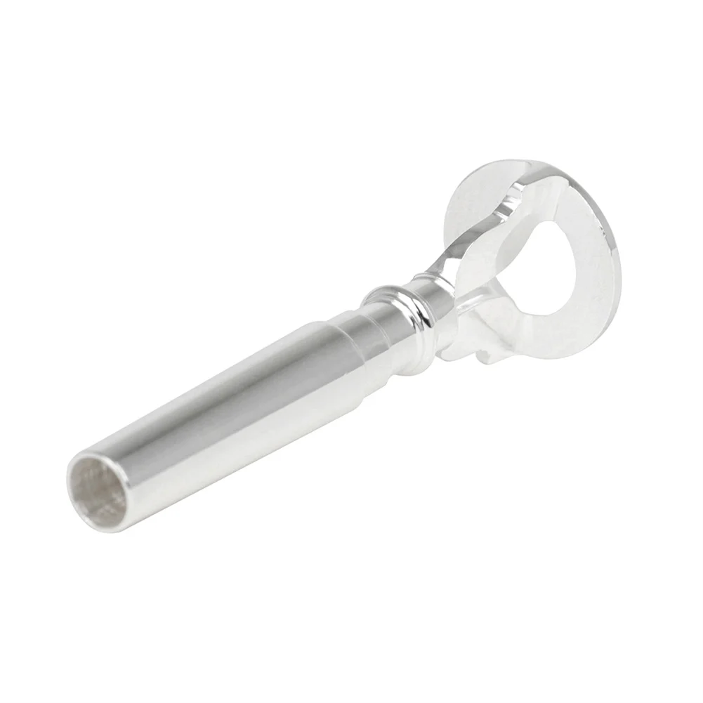 Trumpet Mouthpiece Brass Silver Plated Trumpet Blowing Lip Vibration Exerciser Mouth Shape Exerciser Smooth Surface
Trumpet Mouthpiece Brass Silver Plated Trumpet Blowing Lip Vibration Exerciser Mouth Shape Exerciser Smooth Surface