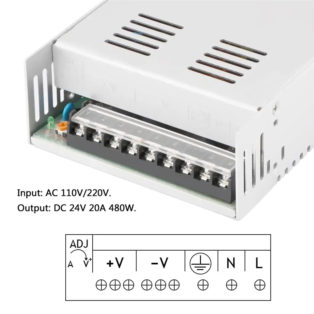 Adapter Voltage Changer Switching Power Supply Driver LED Power Indicator Lightweight Wear-resistant Switch Adapter
Adapter Voltage Changer Switching Power Supply Driver LED Power Indicator Lightweight Wear-resistant Switch Adapter