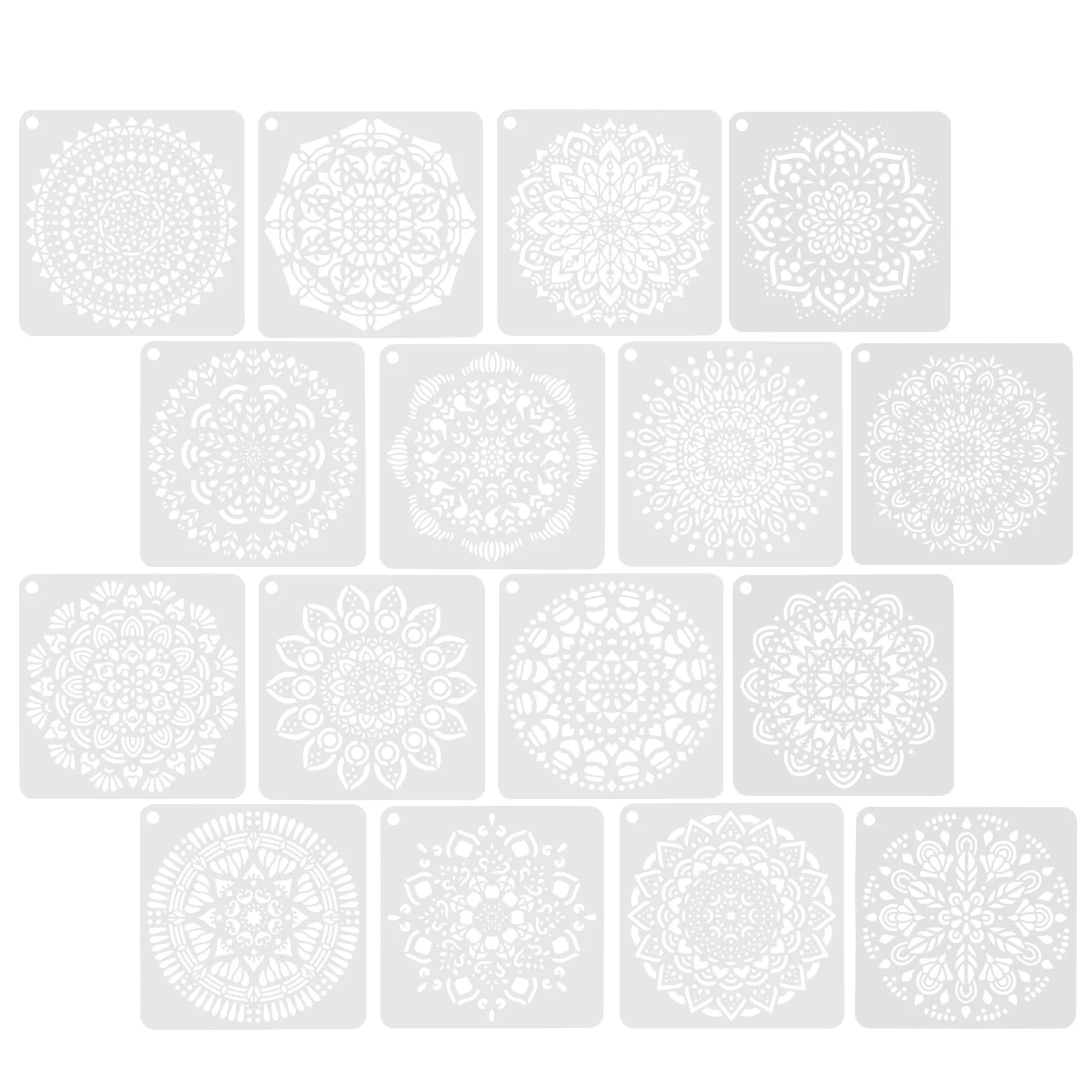 16 Sheets Pet Accessories DIY Supplies Portable Flower Templates Small Stencils Child
16 Sheets Pet Accessories DIY Supplies Portable Flower Templates Small Stencils Child