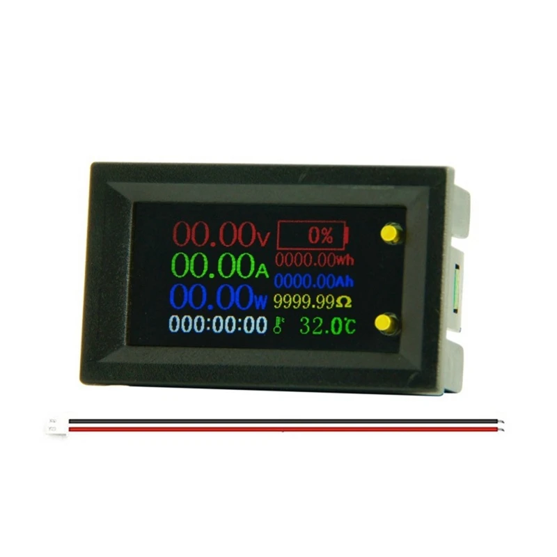 20A 9 In 1 IPS LCD Voltage Current Power Energy Voltmeter Ammeter Multifunction Tester Battery Electricity Test Meter
20A 9 In 1 IPS LCD Voltage Current Power Energy Voltmeter Ammeter Multifunction Tester Battery Electricity Test Meter