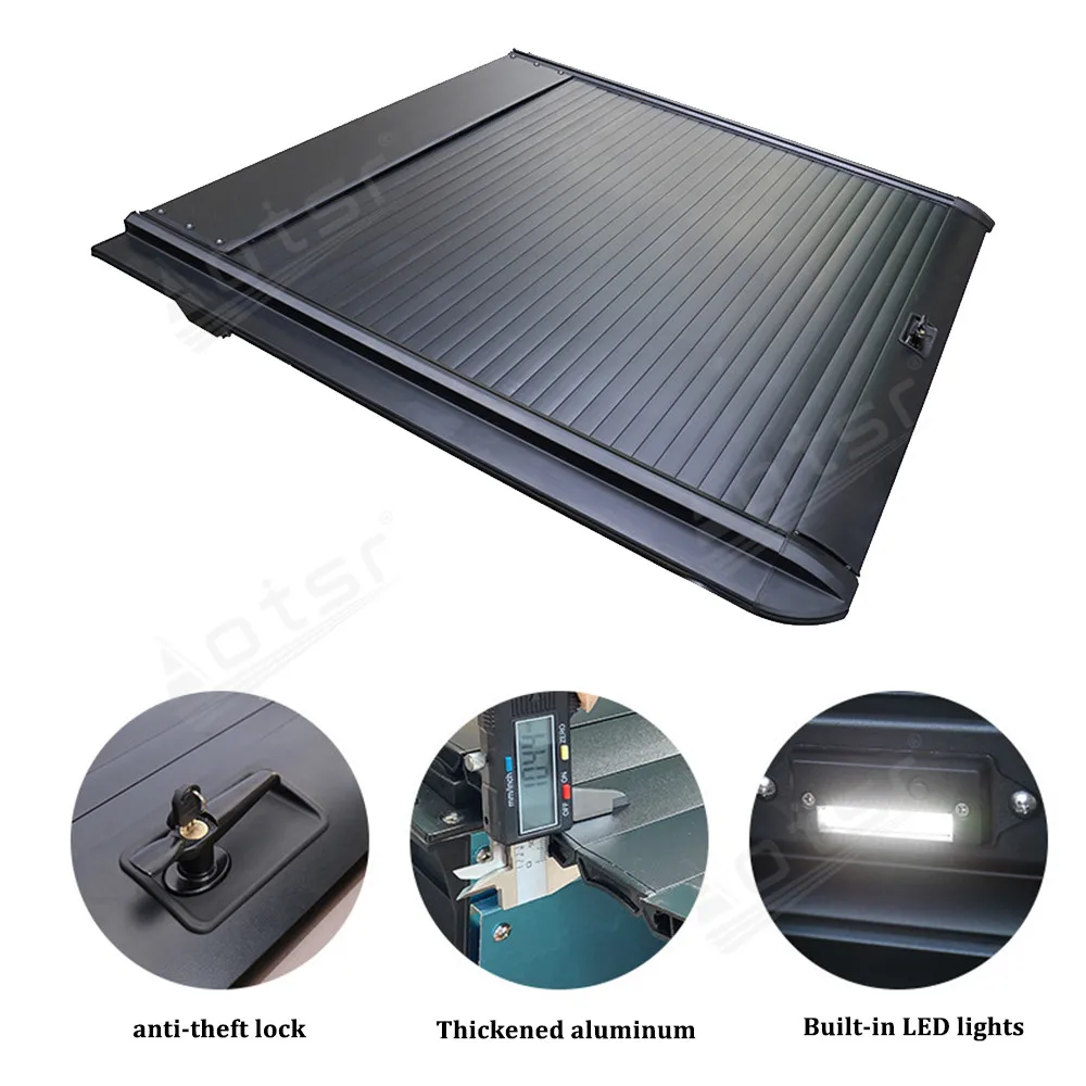 Pickup Rear Tail Cover For Nissan Navara Dongfeng Ruiqi 6 Car Tailgate Retractable Boot Roll-up Cover Yufeng p16
Pickup Rear Tail Cover For Nissan Navara Dongfeng Ruiqi 6 Car Tailgate Retractable Boot Roll-up Cover Yufeng p16