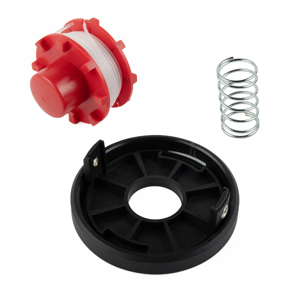 

Brand New Spool Line Spool Spool Cover 97.2*28.7mm Spool Line 63*50mm With Spool Cap Cover With Spring 26.5FT/8M