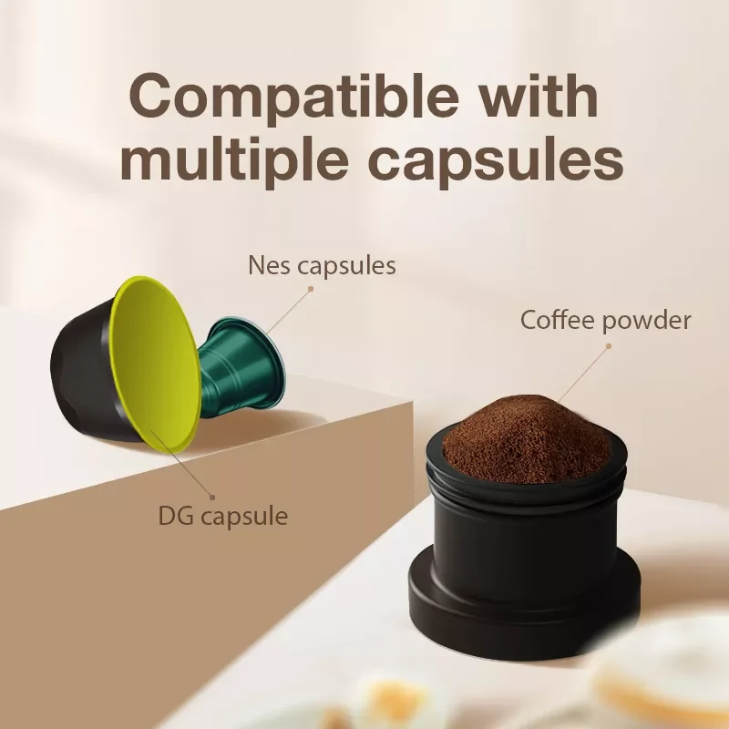 NEW2023 HiBREW Portable Coffee Machine for Car & Home,DC12V Expresso Coffee Maker Fit Nexpresso Dolce Pod Capsule Coffee
NEW2023 HiBREW Portable Coffee Machine for Car & Home,DC12V Expresso Coffee Maker Fit Nexpresso Dolce Pod Capsule Coffee