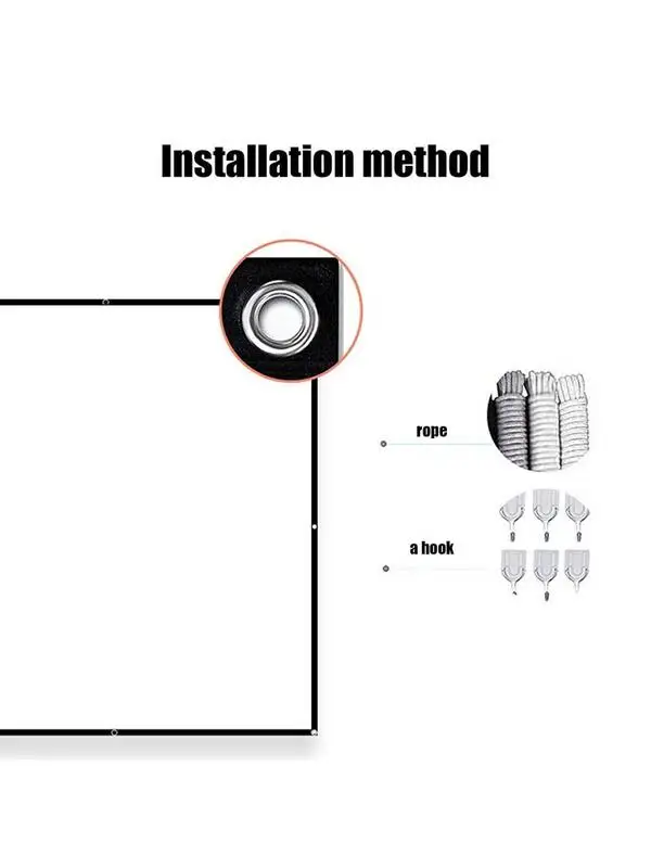 Складной экран для проектора, 120 дюйма, 16:9
Складной экран для проектора, 120 дюйма, 16:9