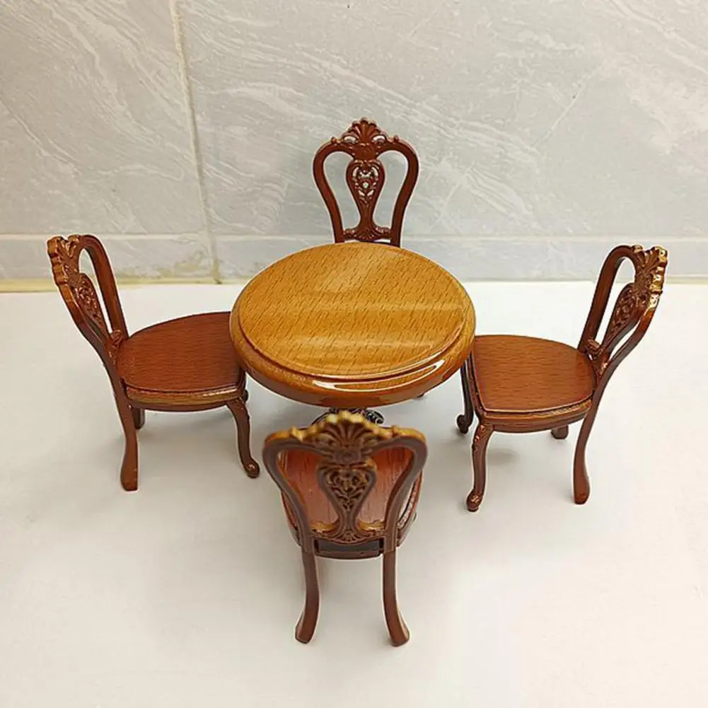 Anti-scratch Reliable Practical Compact Dining Chair Prop Wood Dining Set Model Attractive for Kids
Anti-scratch Reliable Practical Compact Dining Chair Prop Wood Dining Set Model Attractive for Kids