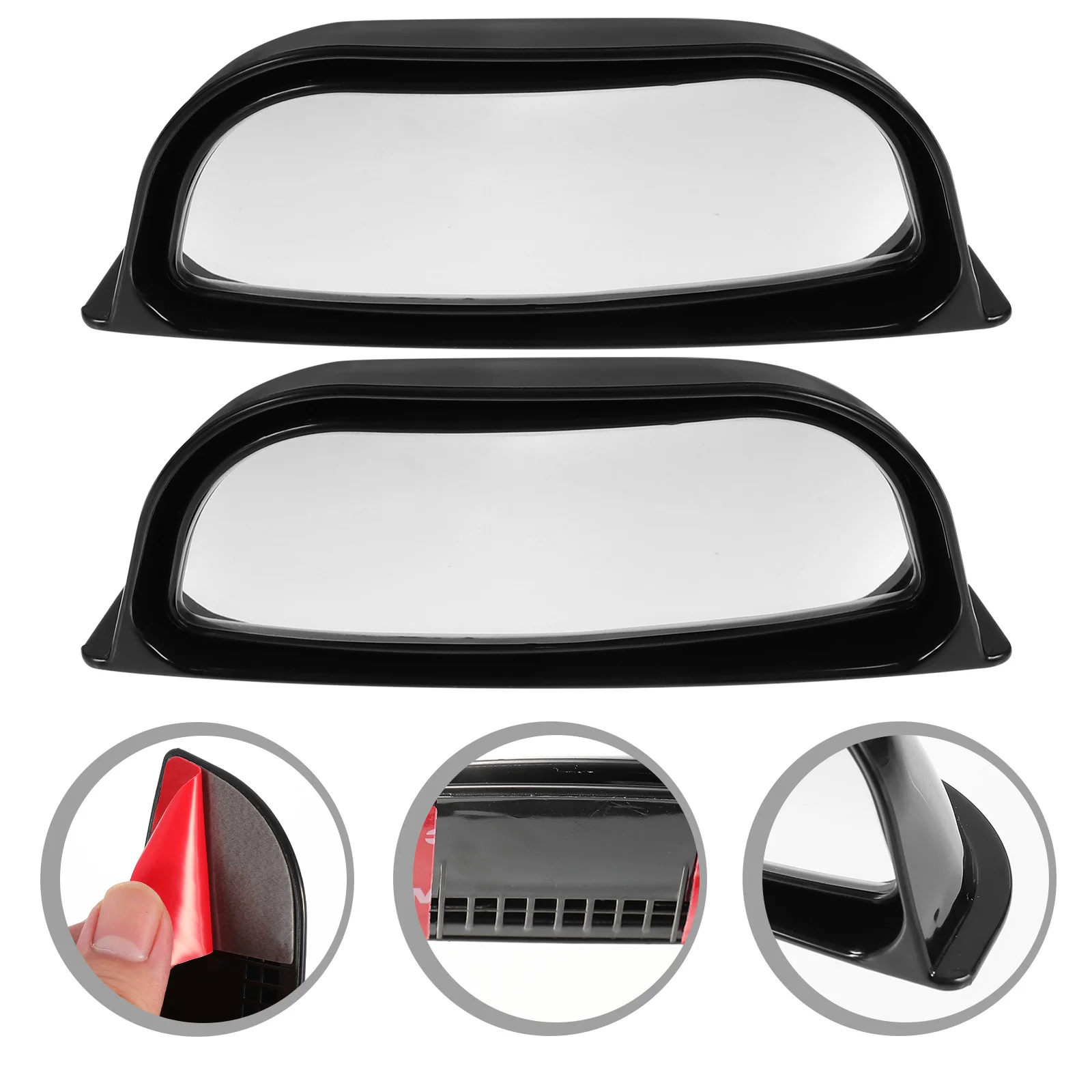 

Car Rear View Mirror Blind Spot Automobile Auxiliary Supplies Automatic Mirrors B-Pillar Side Plastic Seat