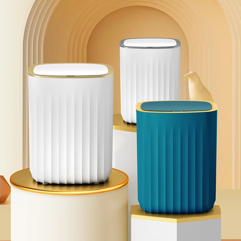 Inductive Smart Trash Can Domestic Toilet Living Room Light Luxury Bedroom Automatic with Lid
Inductive Smart Trash Can Domestic Toilet Living Room Light Luxury Bedroom Automatic with Lid