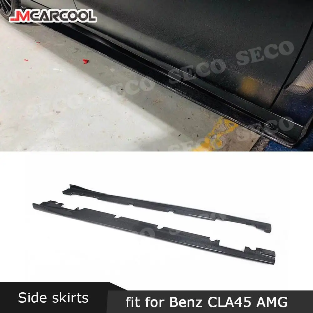 Carbon Fiber Side Skirts Apron Spoiler for Mercedes Benz W176 A Class A160 A180 A200 A250 & CLA W117 CLA180 CLA45 AMG 2013-2017
Carbon Fiber Side Skirts Apron Spoiler for Mercedes Benz W176 A Class A160 A180 A200 A250 & CLA W117 CLA180 CLA45 AMG 2013-2017
