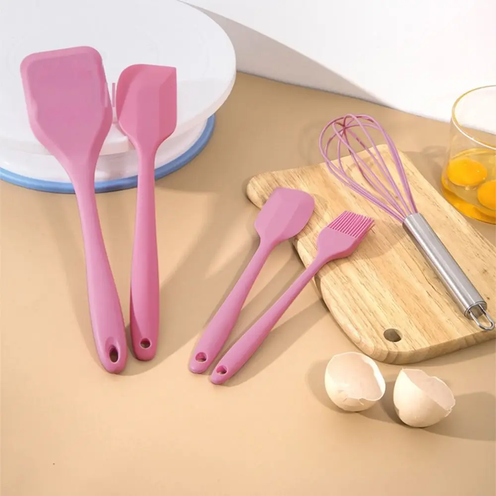 

5Pc/Set Silicone Baking Tools Oil Brush Shovel Kitchenware Set Kitchen Tools Set Kitchen Gadgets Cooking Utensils