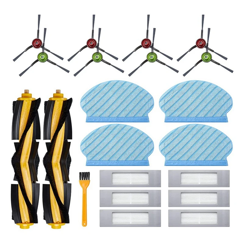21 Piece Accessory Set For Ecovacs Deebot OZMO 920/950/Yeedi 2 Hybrid Vacuum Cleaner Replacement Parts
21 Piece Accessory Set For Ecovacs Deebot OZMO 920/950/Yeedi 2 Hybrid Vacuum Cleaner Replacement Parts