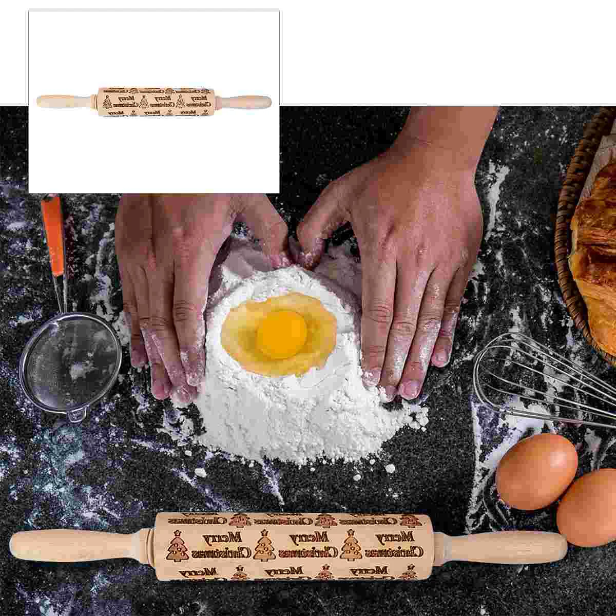 1PC Embossed Rolling Pin Christmas Roller Pin Cookie Rolling Pin Engraved Rolling Pin Pastry Roller Pin Rolling Pin
1PC Embossed Rolling Pin Christmas Roller Pin Cookie Rolling Pin Engraved Rolling Pin Pastry Roller Pin Rolling Pin