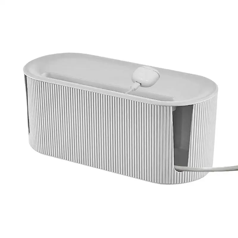 Stripe Wire Cable Storage Case Dustproof Organizer Box Socket Plug Wireless WiFi Router Board Bracket For Household Bedroom
Stripe Wire Cable Storage Case Dustproof Organizer Box Socket Plug Wireless WiFi Router Board Bracket For Household Bedroom