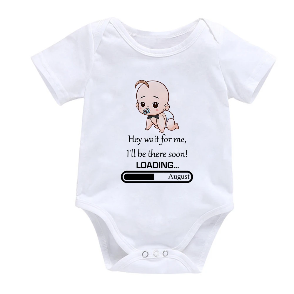 Одежда для беременных с объявлением о беременности, забавная модная одежда для маленьких девочек и мальчиков, отличный подарок для новорож... 
Одежда для беременных с объявлением о беременности, забавная модная одежда для маленьких девочек и мальчиков, отличный подарок для новорож...