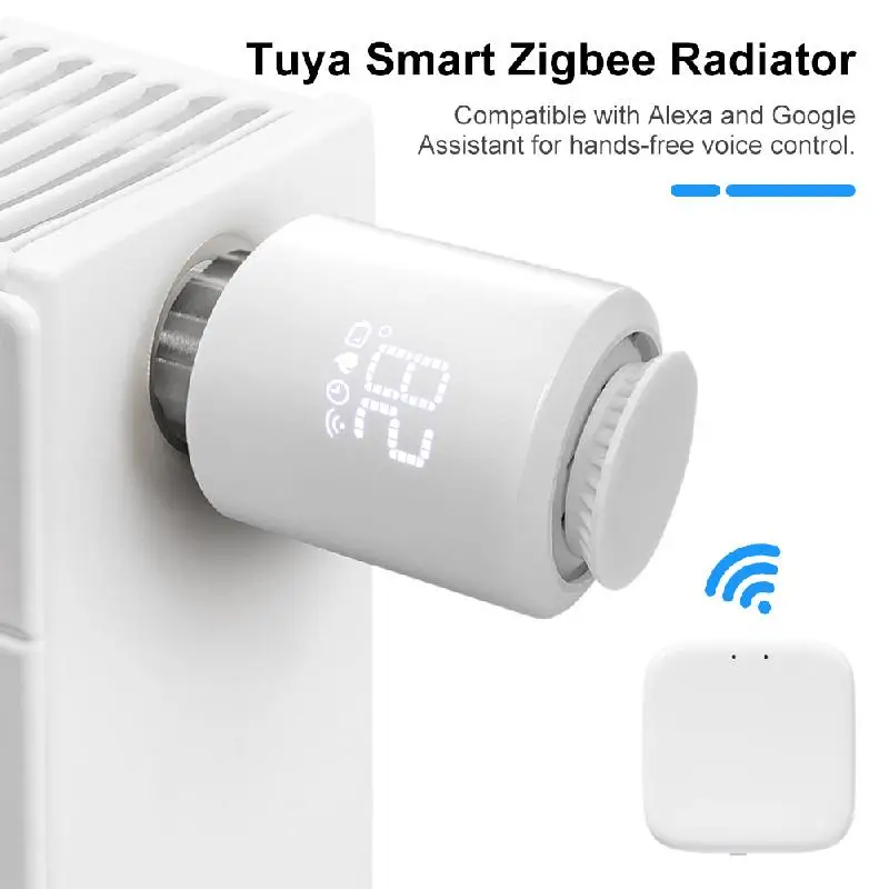 Термостат Smart Tuya ZigBee с приводом радиатора, умный термостатический клапан с поддержкой Alexa Google Home
Термостат Smart Tuya ZigBee с приводом радиатора, умный термостатический клапан с поддержкой Alexa Google Home