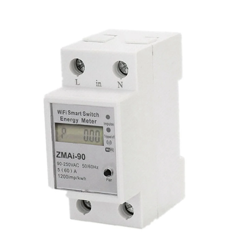 Wifi Smart Meter Switch Power Consumption Energy Monitoring Meter 110V 220V Smart Life/Tuya App Remote Control
Wifi Smart Meter Switch Power Consumption Energy Monitoring Meter 110V 220V Smart Life/Tuya App Remote Control