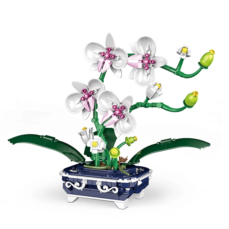 Строительные блоки Moc Orchid, цветочное растение, искусственный букет бонсай, модель в сборе, Цветочный блок, детская игрушка, подарок
Строительные блоки Moc Orchid, цветочное растение, искусственный букет бонсай, модель в сборе, Цветочный блок, детская игрушка, подарок