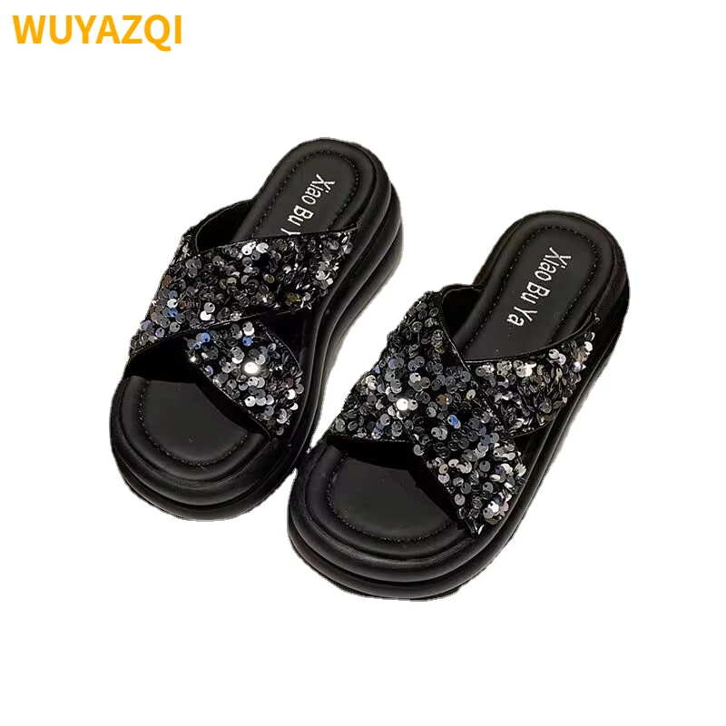 WUYAZQI Casual women's shoes new inlaid diamond slippers women's fashion sandals women's slippers
WUYAZQI Casual women's shoes new inlaid diamond slippers women's fashion sandals women's slippers
