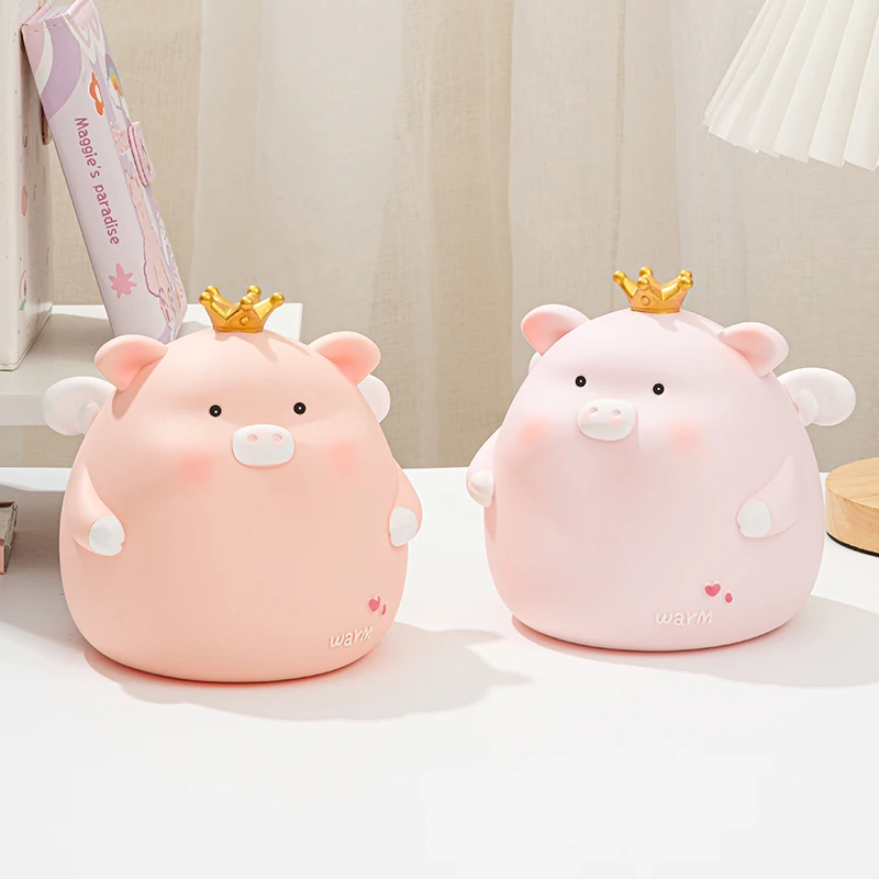 Coin Piggy Bank For Adults Children Girl Original Piggy Banks Decorative Pink Safe Creative Salvadanaio Room Decoration
Coin Piggy Bank For Adults Children Girl Original Piggy Banks Decorative Pink Safe Creative Salvadanaio Room Decoration