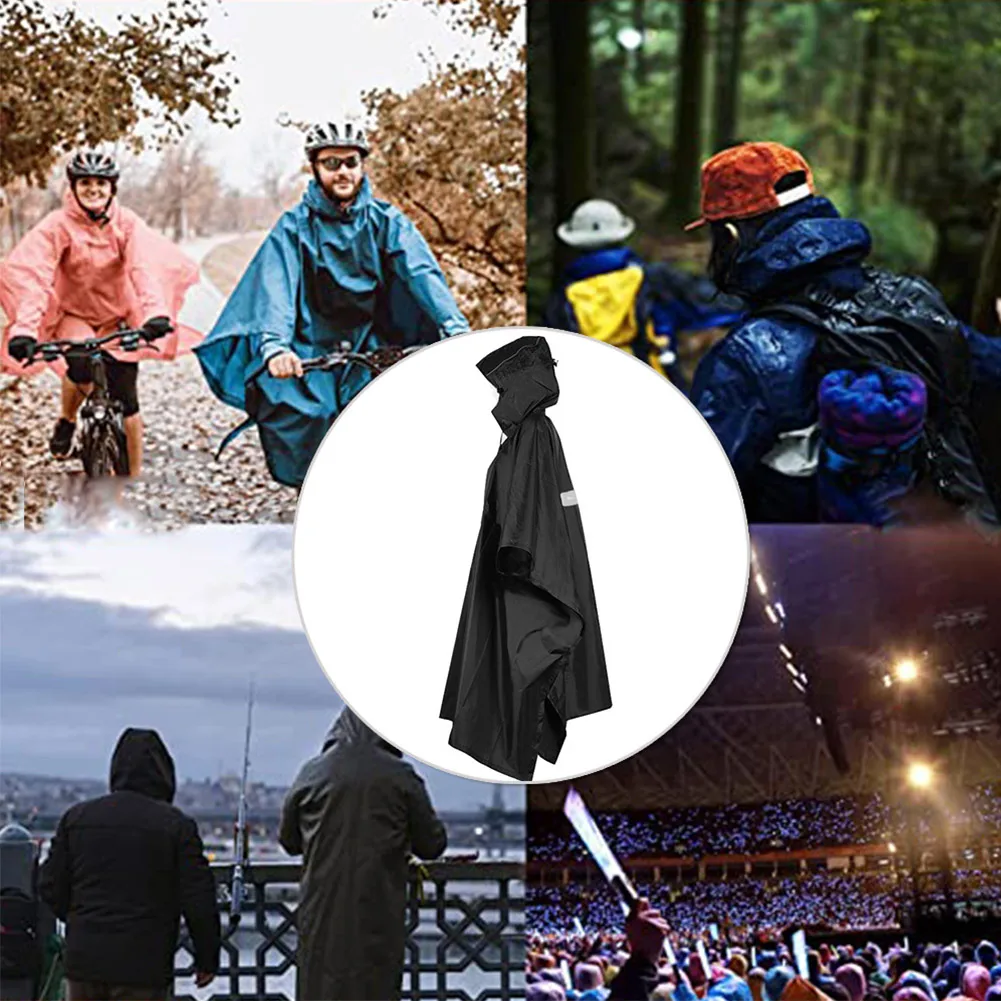 1x Unisex Raincoat Thickened Waterproof Rain Coat Camping Waterproof Rainwear Adult Poncho Reusable Men's Hooded Raincoat
1x Unisex Raincoat Thickened Waterproof Rain Coat Camping Waterproof Rainwear Adult Poncho Reusable Men's Hooded Raincoat