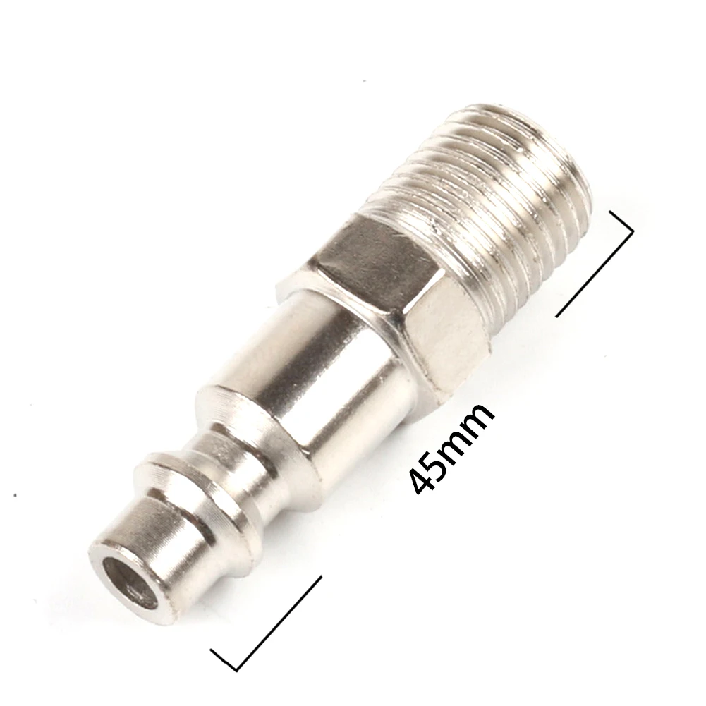 

Parts Quick Adapters Grinders Quick Adapters Male Thread Plug Adapter 215psi Air Hose Fittings Air Hoses Connector