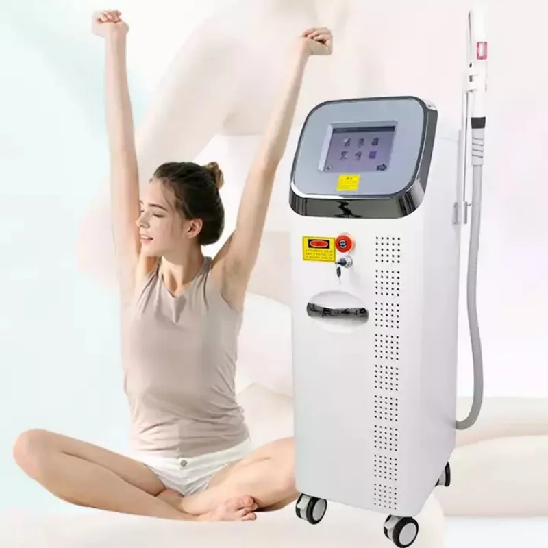 New 808mn Portable Diode Laser Remove System high power Permanent Hair Removal Device
New 808mn Portable Diode Laser Remove System high power Permanent Hair Removal Device