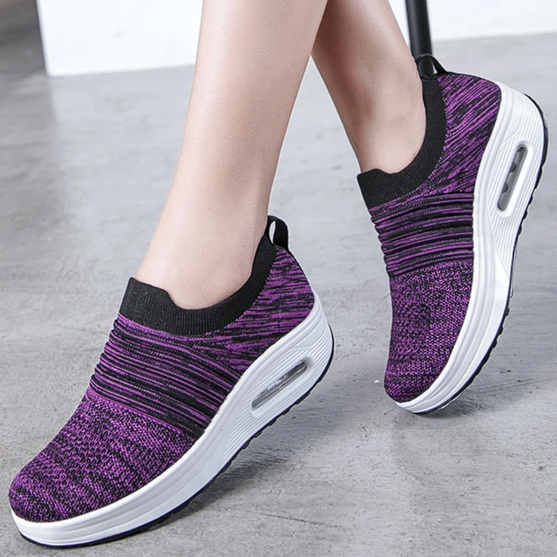 Spring Ladies Platform Sneakers Casual Breathable Leisure Slip on Loafers Round Head Travel Walking Shoes Zapatillas De Deporte
Spring Ladies Platform Sneakers Casual Breathable Leisure Slip on Loafers Round Head Travel Walking Shoes Zapatillas De Deporte