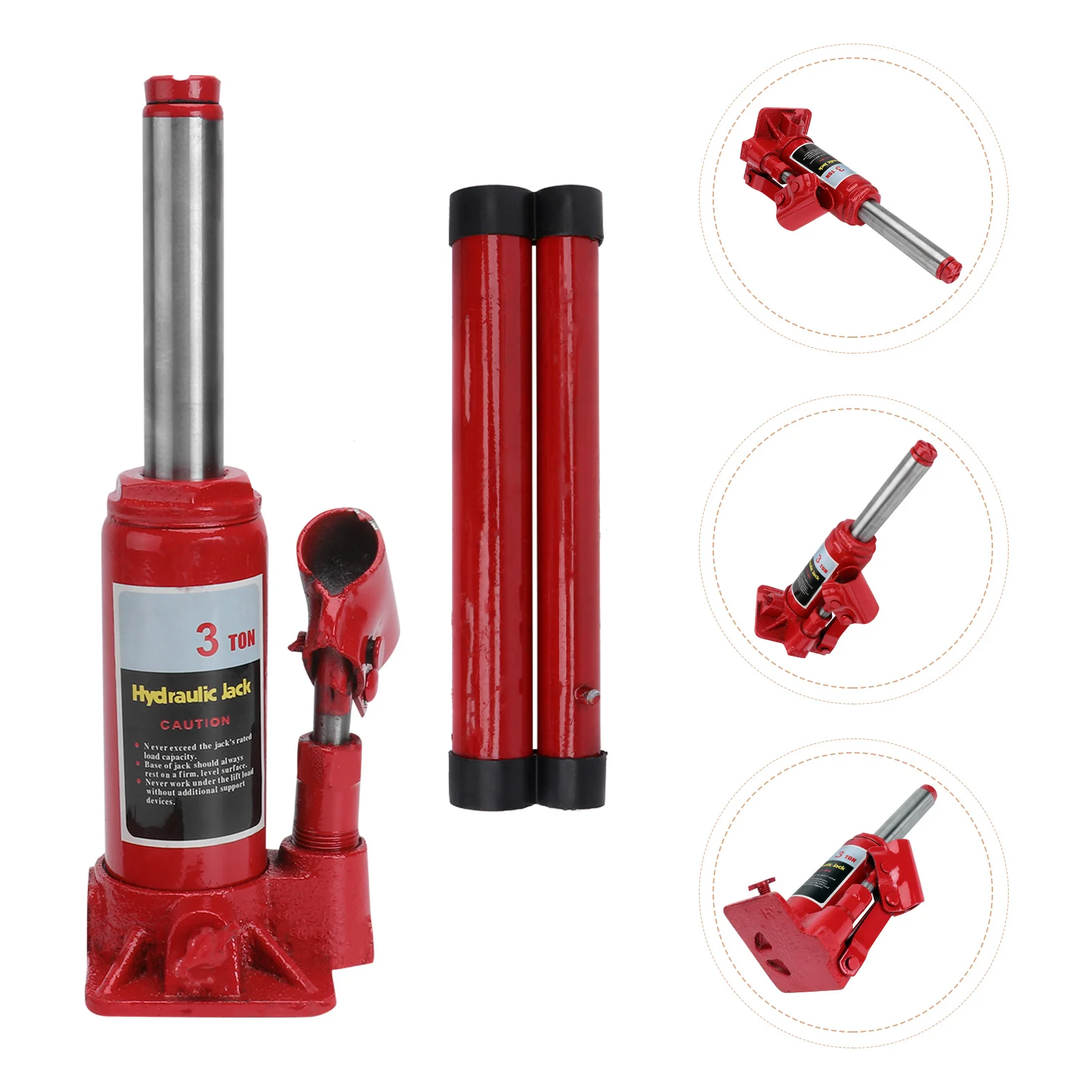 3 Ton Car Sedan Car Oil Pressure Jack Car Auto Changing Tires Tools Home Use ( Red )
3 Ton Car Sedan Car Oil Pressure Jack Car Auto Changing Tires Tools Home Use ( Red )