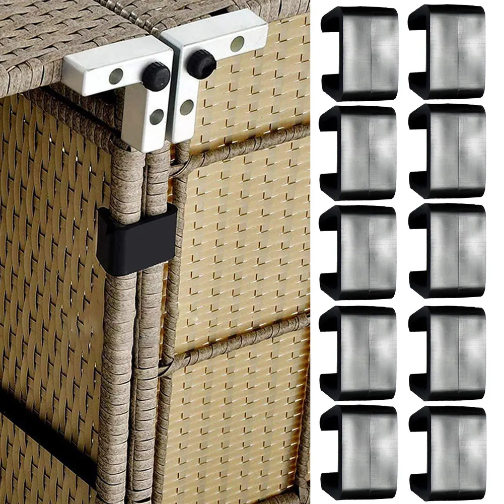 10pcs Black Couch Sectional Sofa Plastic Wicker Furniture Clips Outdoor Patio Home Portable Connect Garden Fixing Rattan Chair
10pcs Black Couch Sectional Sofa Plastic Wicker Furniture Clips Outdoor Patio Home Portable Connect Garden Fixing Rattan Chair