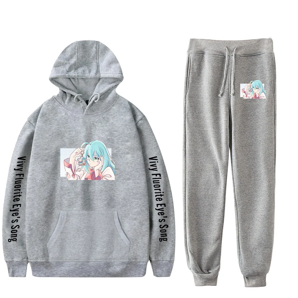 Hip Hop Vivy Fluorite Eye's Song Printed Sweatshirt Sweatpants Suit Fashion Hoodies Trousers 2 Piece Set Boys/Girls Clothes
Hip Hop Vivy Fluorite Eye's Song Printed Sweatshirt Sweatpants Suit Fashion Hoodies Trousers 2 Piece Set Boys/Girls Clothes