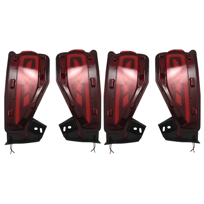 2 Pair Led Rear Bumper Reflector Brake Tail Light Lamp Fits 2015-2017 For Toyota Fortuner
2 Pair Led Rear Bumper Reflector Brake Tail Light Lamp Fits 2015-2017 For Toyota Fortuner