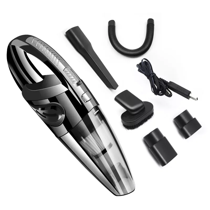 Car Vacuum Cleaner Portable Handheld Home Powerful Cyclone Wet Dry Wireless 120W Use USB Chargeable Durable Vacuum Cleaner
Car Vacuum Cleaner Portable Handheld Home Powerful Cyclone Wet Dry Wireless 120W Use USB Chargeable Durable Vacuum Cleaner