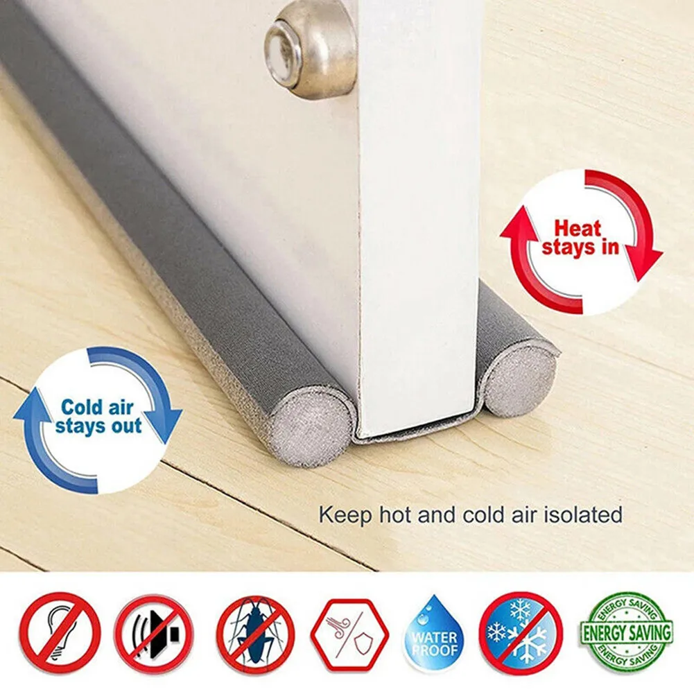 93cm Door Bottom Seal Strip Reduce Noise Weather Strip Under Door Draft Stopper Anti-Cold Gap Blocker Sealing Weather Strip
93cm Door Bottom Seal Strip Reduce Noise Weather Strip Under Door Draft Stopper Anti-Cold Gap Blocker Sealing Weather Strip