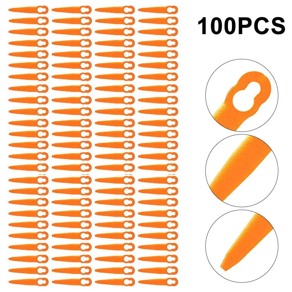 100 Pack Plastic Replacement Blades For STIHL FSA 45 Cordless Strimmer Grass Trimmer Knives Garden Power Tool Accessories
100 Pack Plastic Replacement Blades For STIHL FSA 45 Cordless Strimmer Grass Trimmer Knives Garden Power Tool Accessories