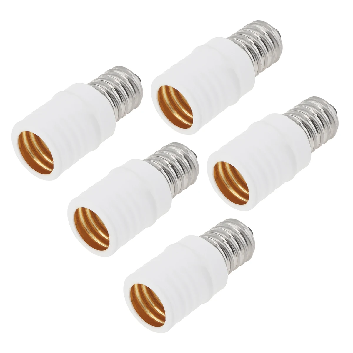 5pcs E14 to E17 Socket Adapter Converter LED Light Holder Lamp Adapter Socket Changer for Energy Saving Lamps Parts
5pcs E14 to E17 Socket Adapter Converter LED Light Holder Lamp Adapter Socket Changer for Energy Saving Lamps Parts