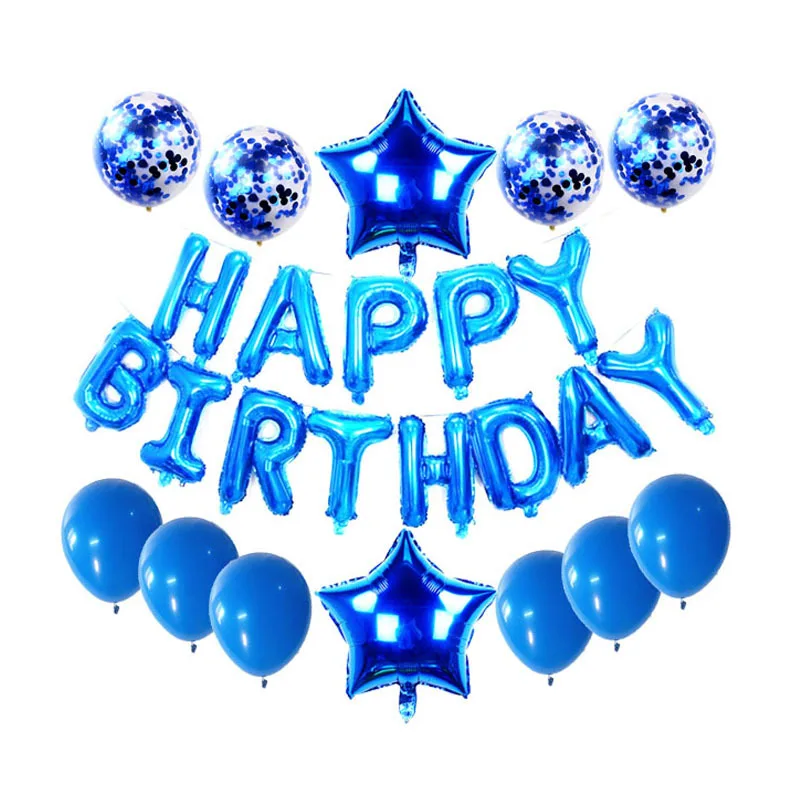 Набор воздушных шаров из фольги, с конфетти
Набор воздушных шаров из фольги, с конфетти