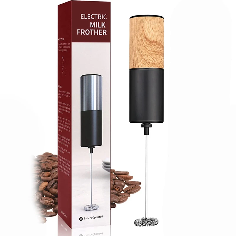 Electric Milk Frother Foam Maker, Milk Frother For Coffee, Printed, Handheld Battery Operated Whisk
Electric Milk Frother Foam Maker, Milk Frother For Coffee, Printed, Handheld Battery Operated Whisk