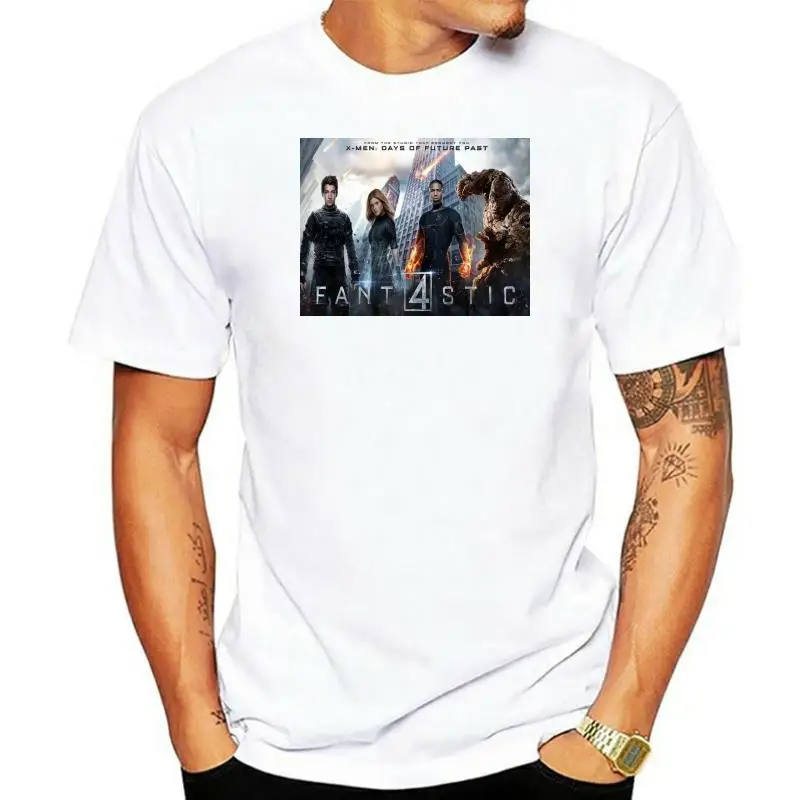 Camiseta FANTASTIC FOUR para hombre, Camisa de algodón de alta calidad con cartel de dvd, bluray, informal de manga corta de ver
Camiseta FANTASTIC FOUR para hombre, Camisa de algodón de alta calidad con cartel de dvd, bluray, informal de manga corta de ver
