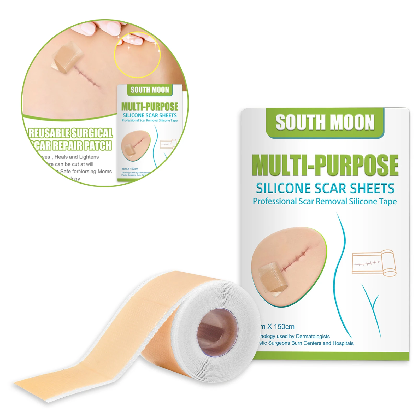 Silicone Surgical Scar Removal Patch Remove Trauma Burn Sheet Skin Repair Scar Removal Therapy Patch For Acnes Scar 
Silicone Surgical Scar Removal Patch Remove Trauma Burn Sheet Skin Repair Scar Removal Therapy Patch For Acnes Scar