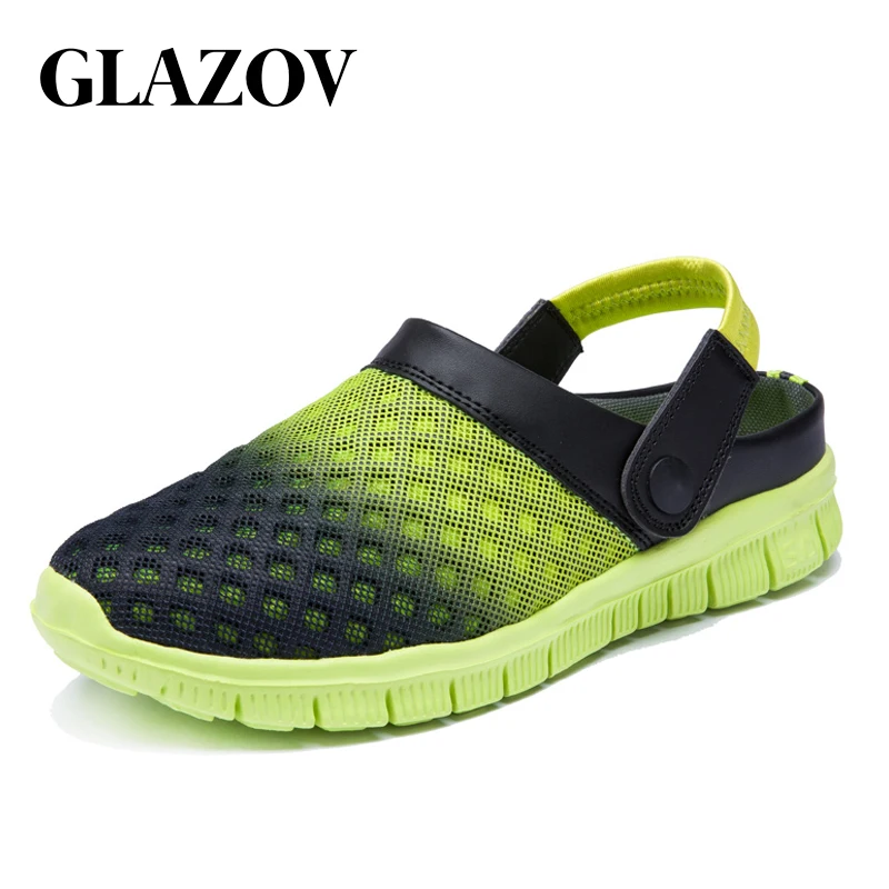 Сандалии GLAZOV дышащие для мужчин и женщин, брендовые шлепанцы с подкладкой, пляжная обувь, плоская подошва, для душа, домашние уличные тапочк... 
Сандалии GLAZOV дышащие для мужчин и женщин, брендовые шлепанцы с подкладкой, пляжная обувь, плоская подошва, для душа, домашние уличные тапочк...