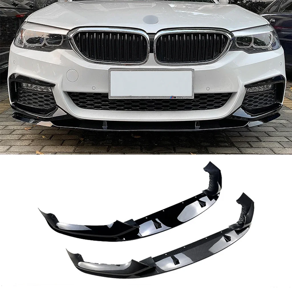 Новинка! Передний бампер спойлер для BMW 5 серии G30 G31 M Sport 2017-2020 защита переднего