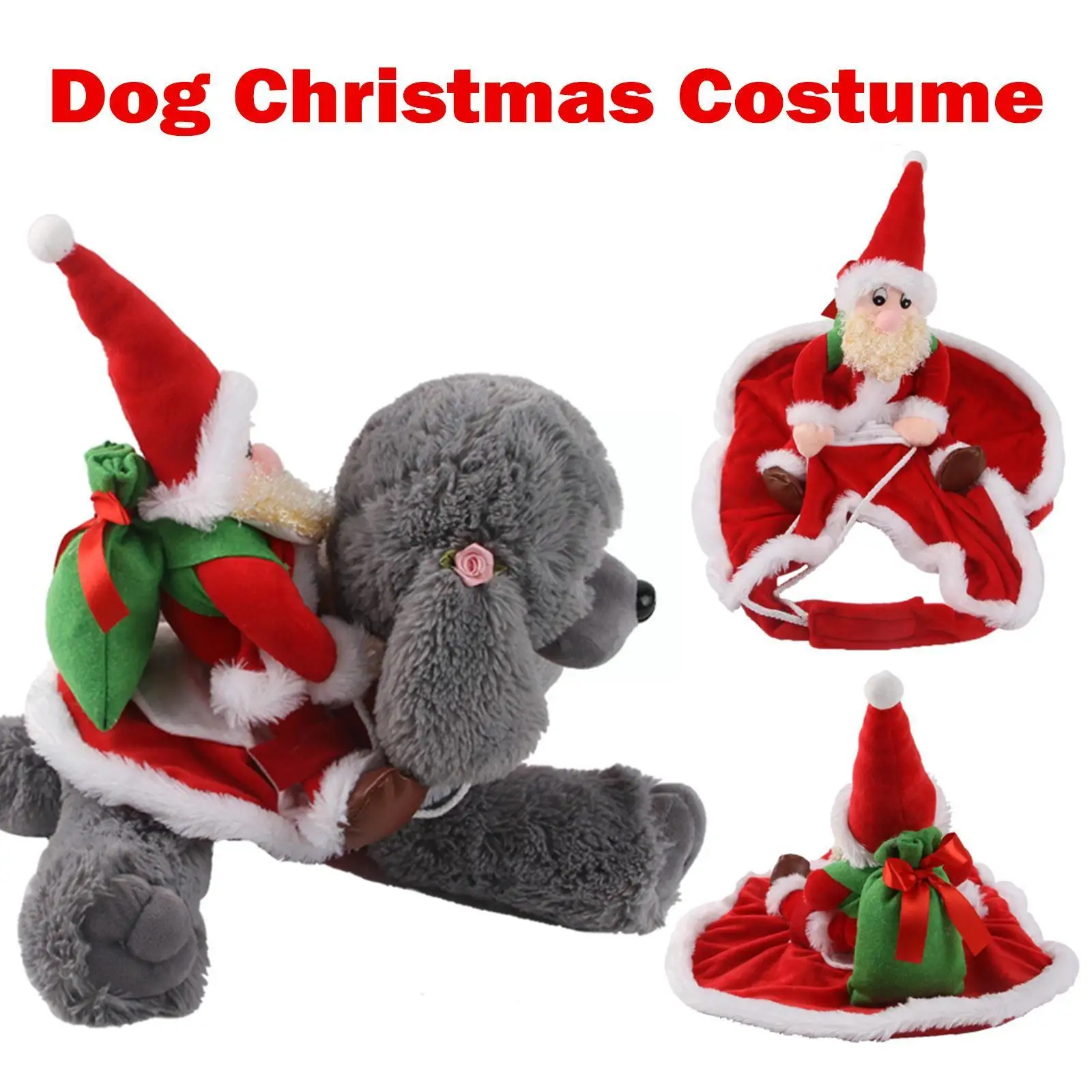 New Pet Dog Christmas Costume Santa Claus Horse Riding Deer Costume Riding Supplies Costume Christmas Pet Pet Pet Gift Chri L9z5
New Pet Dog Christmas Costume Santa Claus Horse Riding Deer Costume Riding Supplies Costume Christmas Pet Pet Pet Gift Chri L9z5