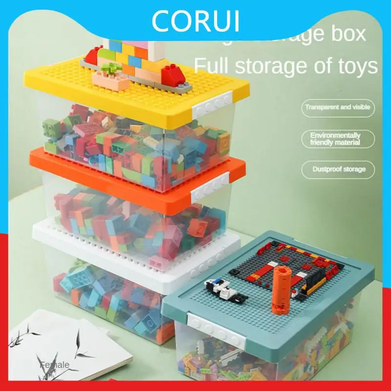 Children Toy Toy Storage Box Yellow/white/orange/green Storage Box Safe Block Storage Box Small Particles Storage Tools Pp
Children Toy Toy Storage Box Yellow/white/orange/green Storage Box Safe Block Storage Box Small Particles Storage Tools Pp