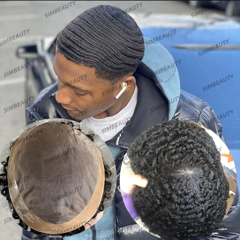 360 Wave Afo Black Men Toupee Durable Australian Lace&Pu Base Male Human Hair System Prosthesis Fine Mono&PU Natural Hairline
360 Wave Afo Black Men Toupee Durable Australian Lace&Pu Base Male Human Hair System Prosthesis Fine Mono&PU Natural Hairline