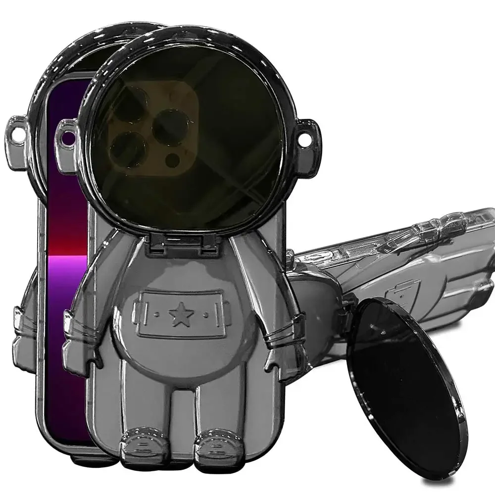 Clear 3D Cartoon Astronaut Holder Phone Case For iPhone 14 13 12 11 Pro Max 14Pro Max 11 Shockproof Bumper Kickstand Bck Cover
Clear 3D Cartoon Astronaut Holder Phone Case For iPhone 14 13 12 11 Pro Max 14Pro Max 11 Shockproof Bumper Kickstand Bck Cover