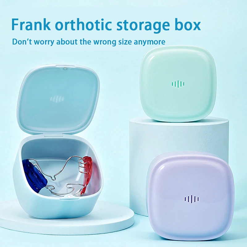 Orthodontic Retainer Double Layer Braces Storage Box Soaking Invisible Teeth Denture Cleaning Tooth Storage Portable with Case
Orthodontic Retainer Double Layer Braces Storage Box Soaking Invisible Teeth Denture Cleaning Tooth Storage Portable with Case