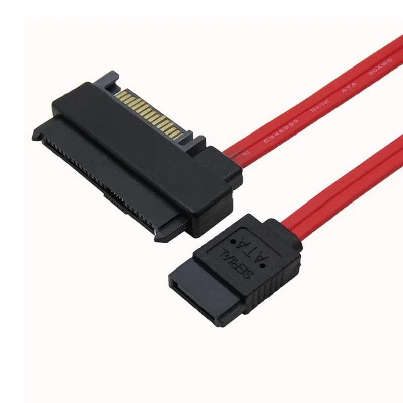 Кабель SATA для жестких дисков Raid Cable SFF-8482 SAS 29 Pin to 7 с 15-контактным кабелем Power Port