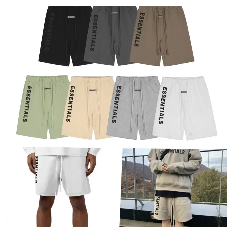 ESSENTIALS Luxury Casual 3D Letter Shorts Double Track High Street Sports Pants Fashion Brand Hip Hop Unisex Capris
ESSENTIALS Luxury Casual 3D Letter Shorts Double Track High Street Sports Pants Fashion Brand Hip Hop Unisex Capris