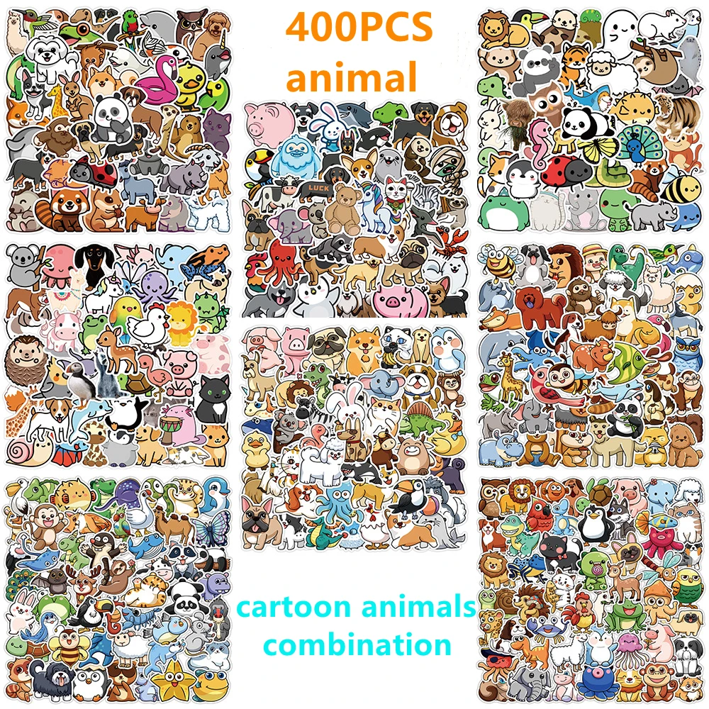 50-400 Cartoon Cute Animals Stickers Mobile Phone Case Suitcase Notebook Children Stationery Hand Account Stickers
50-400 Cartoon Cute Animals Stickers Mobile Phone Case Suitcase Notebook Children Stationery Hand Account Stickers