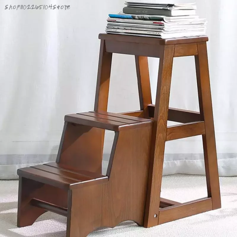 Solid Wood Ladder Stool Household Kitchen Stool Folding Stool Multi-function Two Step Two Step Ladder Stool High Stool
Solid Wood Ladder Stool Household Kitchen Stool Folding Stool Multi-function Two Step Two Step Ladder Stool High Stool
